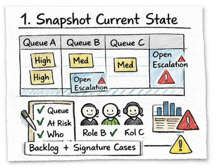 Step 1: snapshot the current state